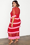 Red Crochet Valentina Dress