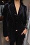 Black Velvet Quinn Blazer