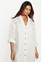 White Palm Broderie Jenna Shirt Dress