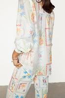 Thumbnail for caption_Model wears White Island Miley Shirt in UK size 10/ US 6