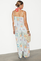 Thumbnail for caption_Model wears White Island Marra Trousers in UK size 10/ US 6