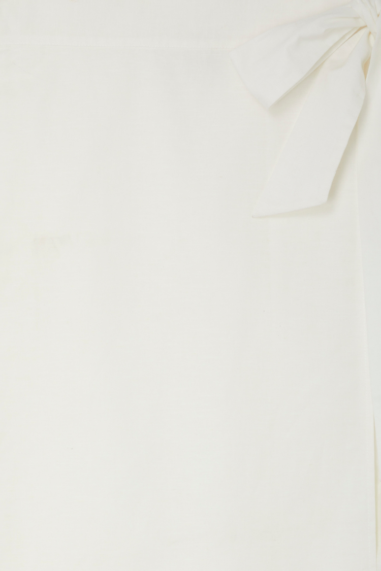 White Linen Jaspre Skirt