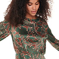 Thumbnail for Model wearing Willow Midi Dress standing facing the camera