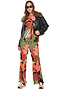 Winter Palm Plisse Trouser