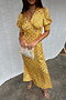 Yellow Mosaic May Dress