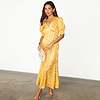 Yellow Mosaic May Dress Petite