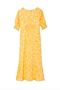 Yellow Mosaic May Dress