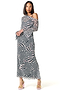 Zebra Ophelia Dress