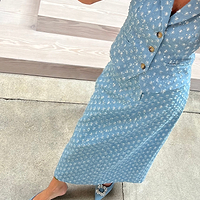 Thumbnail for Embellished Denim City Mules