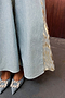 Embellished Denim City Mules