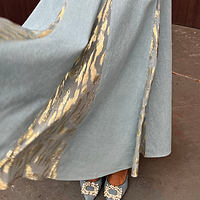 Thumbnail for Embellished Denim City Mules