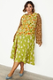 Floral And Leopard Blair Dress (SC)