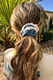Denim Scrunchie with Frill