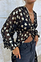 Black Star Jacquard Isabella Dress Petite