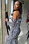 Zebra Ophelia Dress