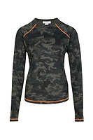 Thumbnail for Camo Athleisure Top