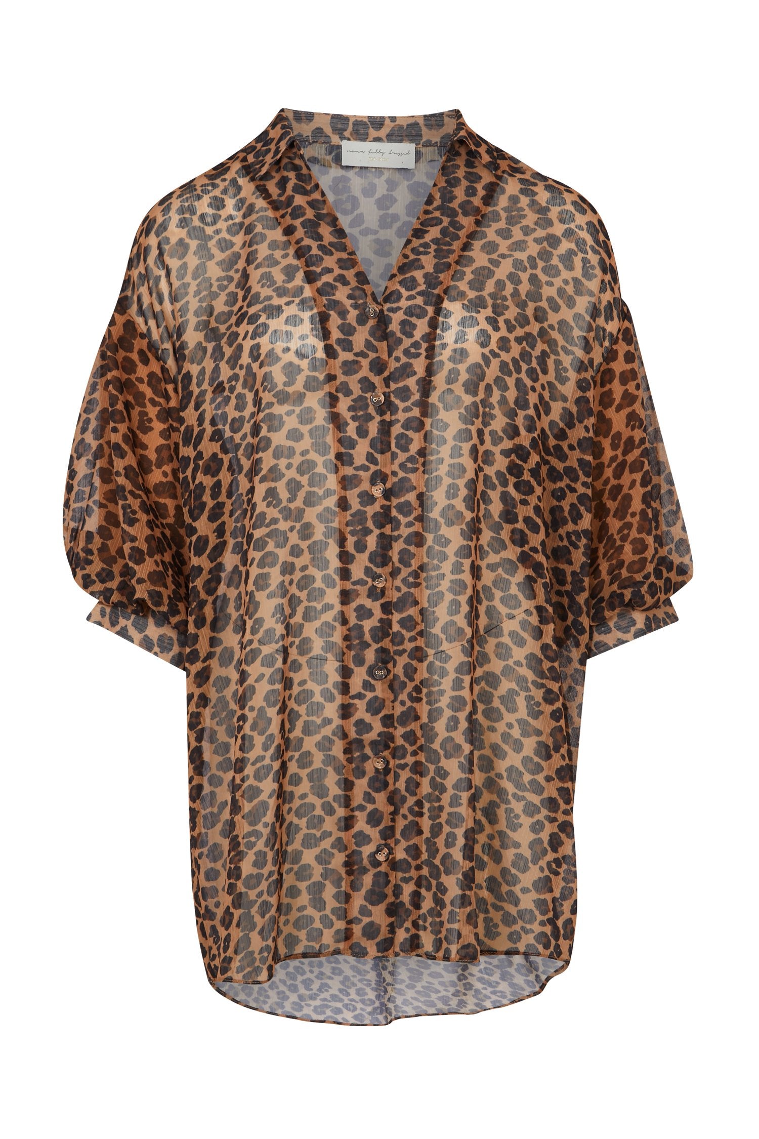 Oversized Chiffon Lucia Shirt