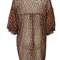 Thumbnail for Oversized Chiffon Lucia Shirt - Curve