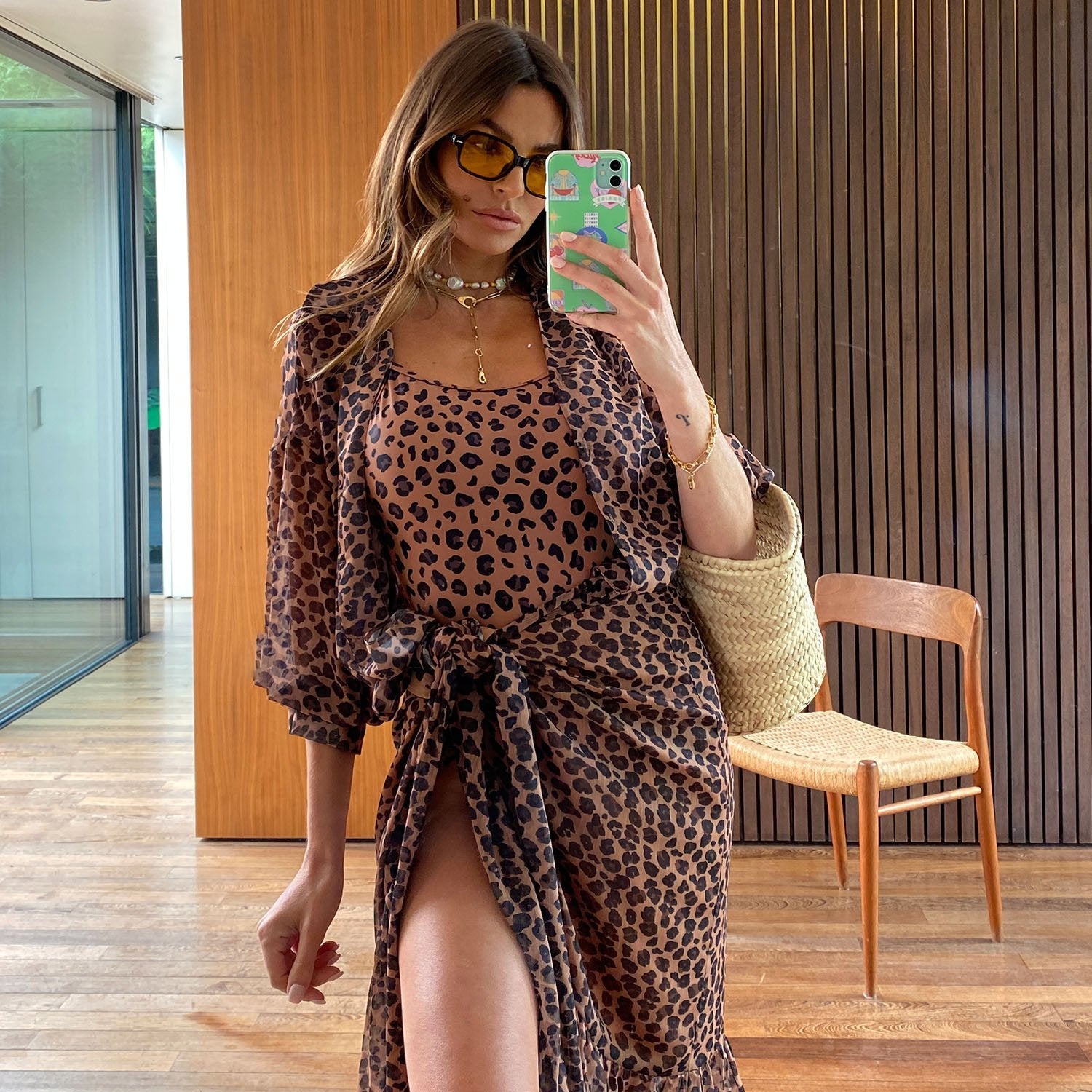 Oversized Chiffon Lucia Shirt