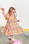 NFD Kids Baby Doll Rainbow Midi Dress