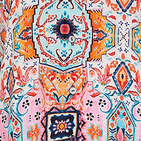 Thumbnail for Pink Asa Long Line Shirt - Curve