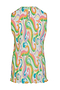 Pastel Groove Plisse Top