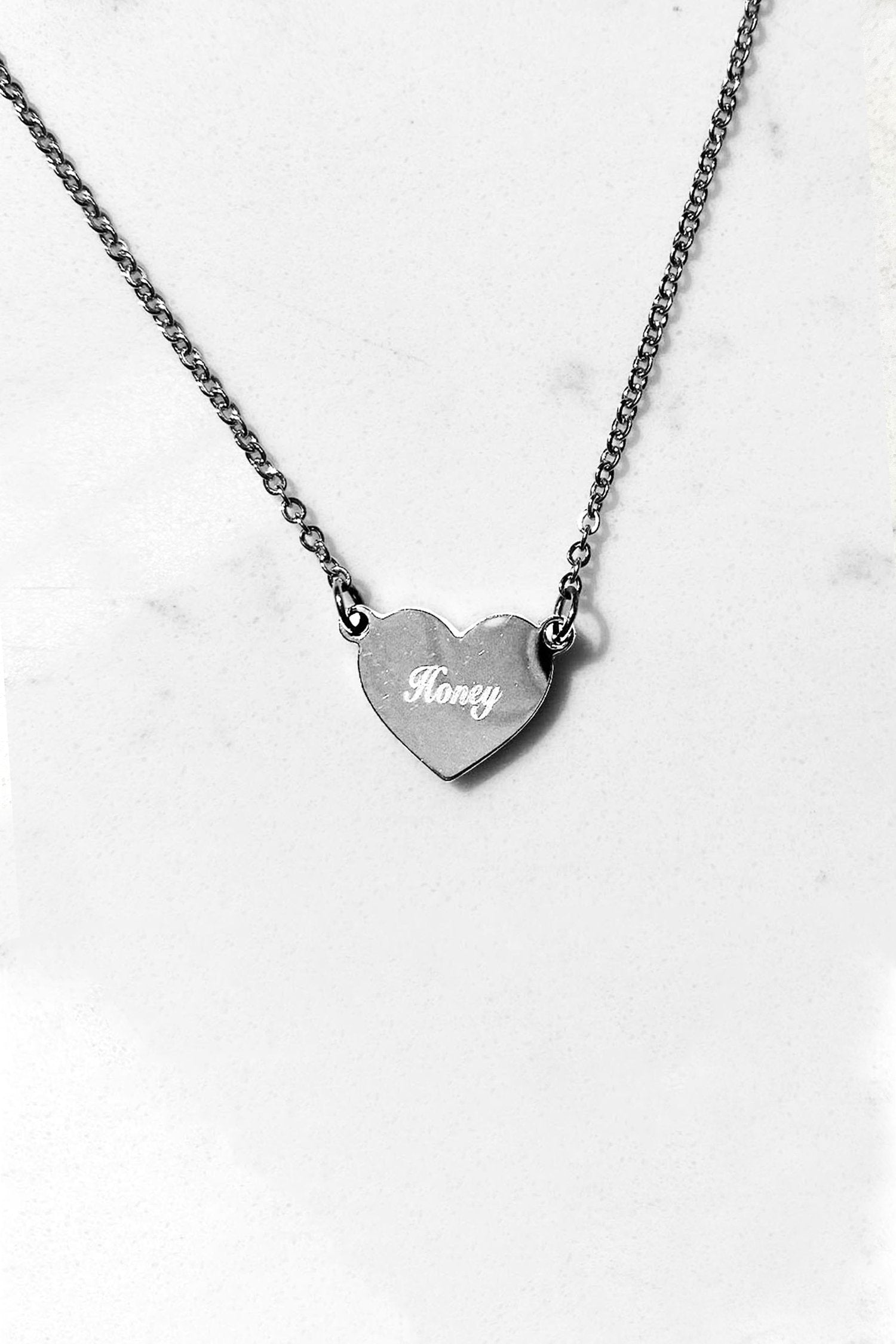 SIlver Honey Necklace