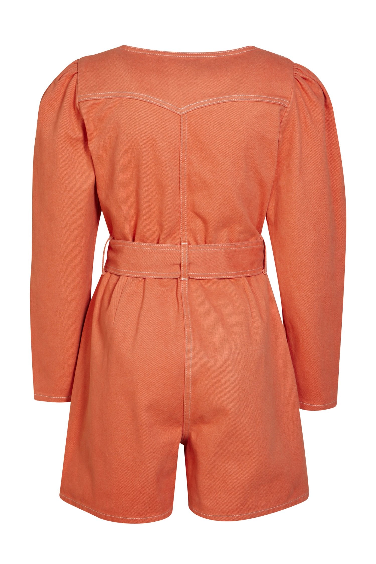 Orange-Wash-Denim-Playsuit-£99