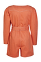 Orange Wash Denim Playsuit