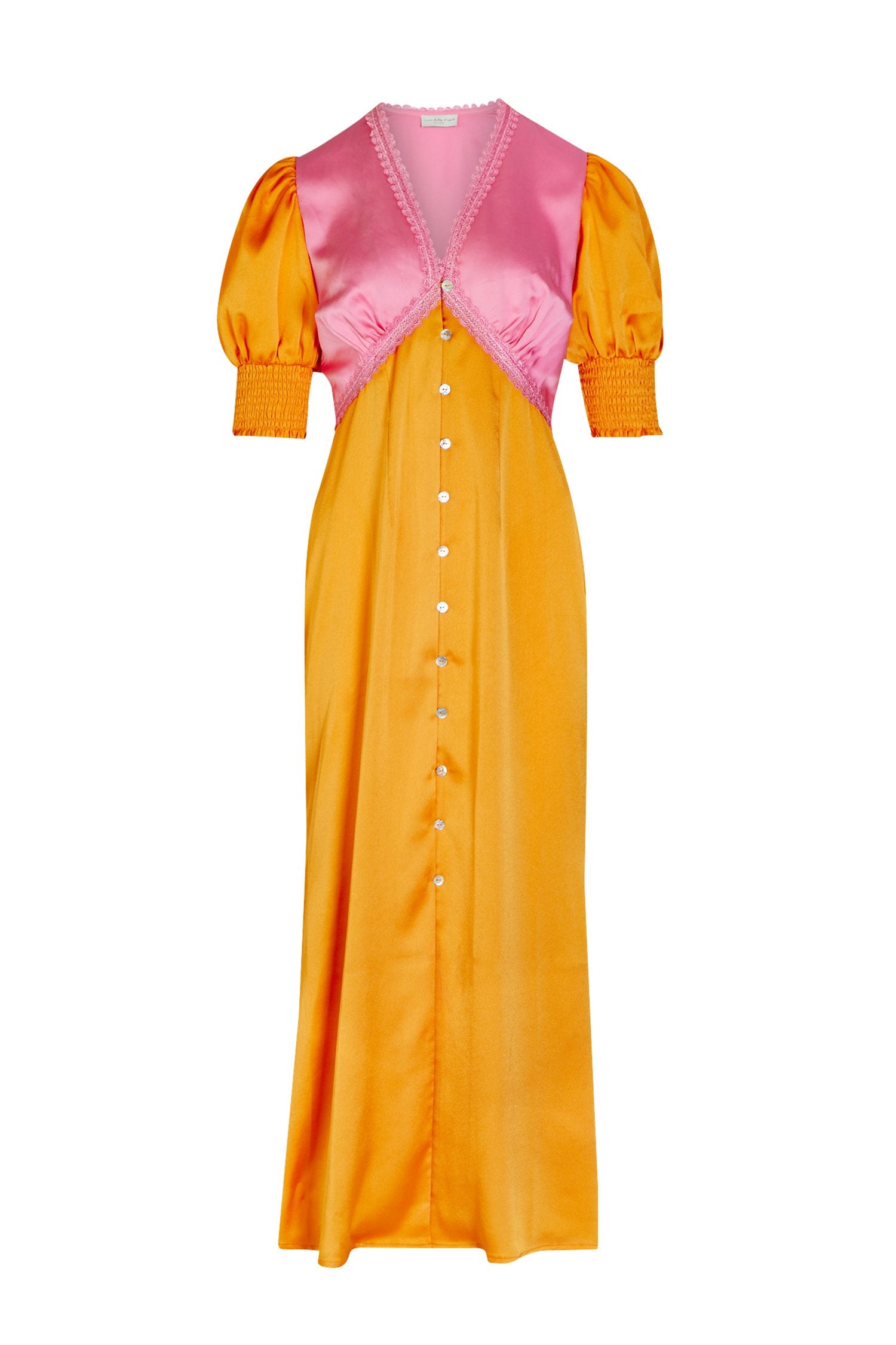 Orange-Spliced-Lindos-Dress-Curve-£89