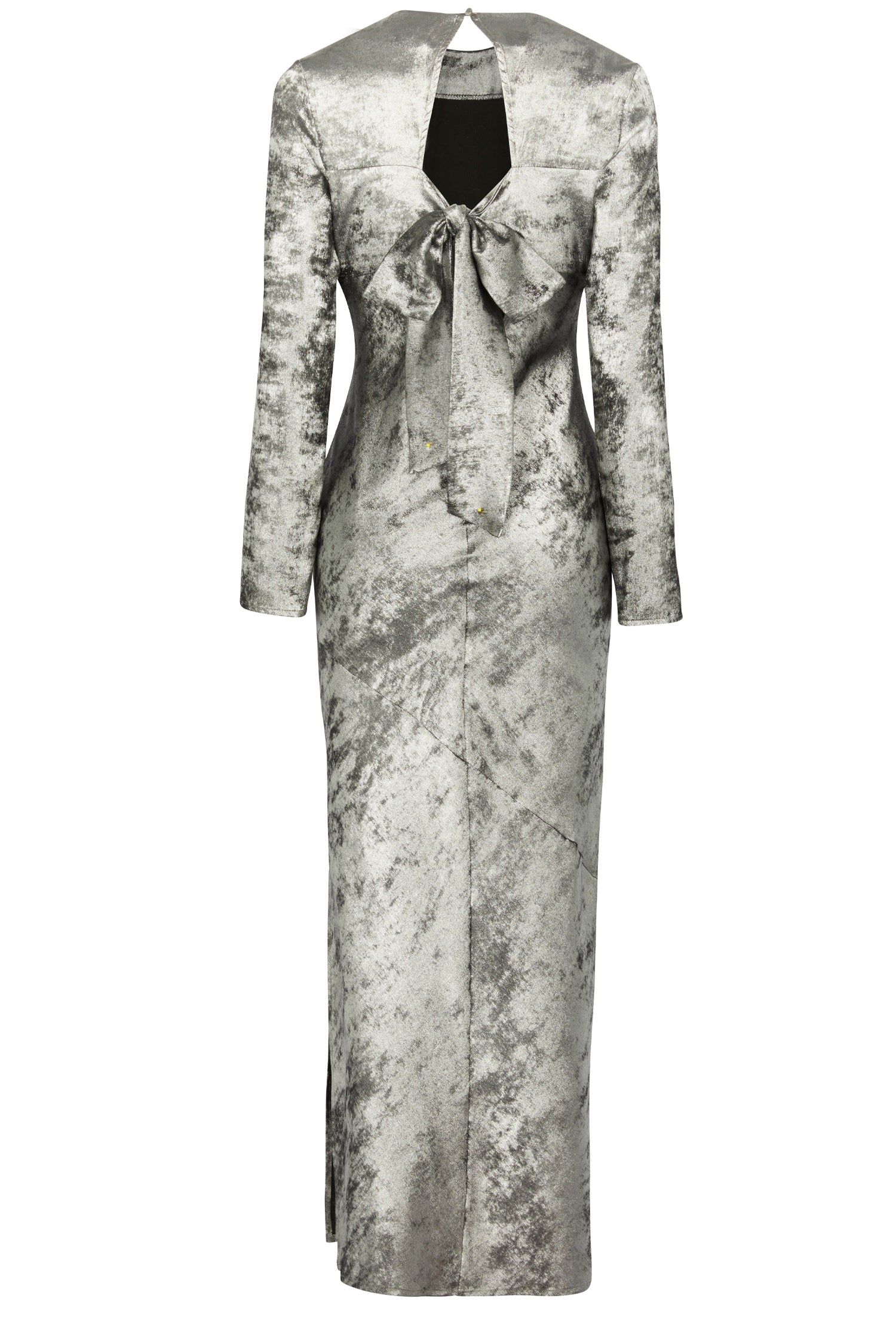 Silver Clara Midaxi Dress