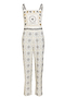 Star Fish Print Jumpsuit