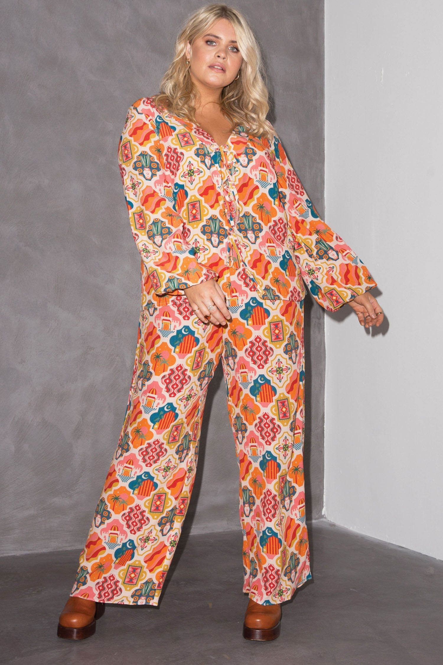 Amina Freya Trouser - Curve - nfd-demo-dev