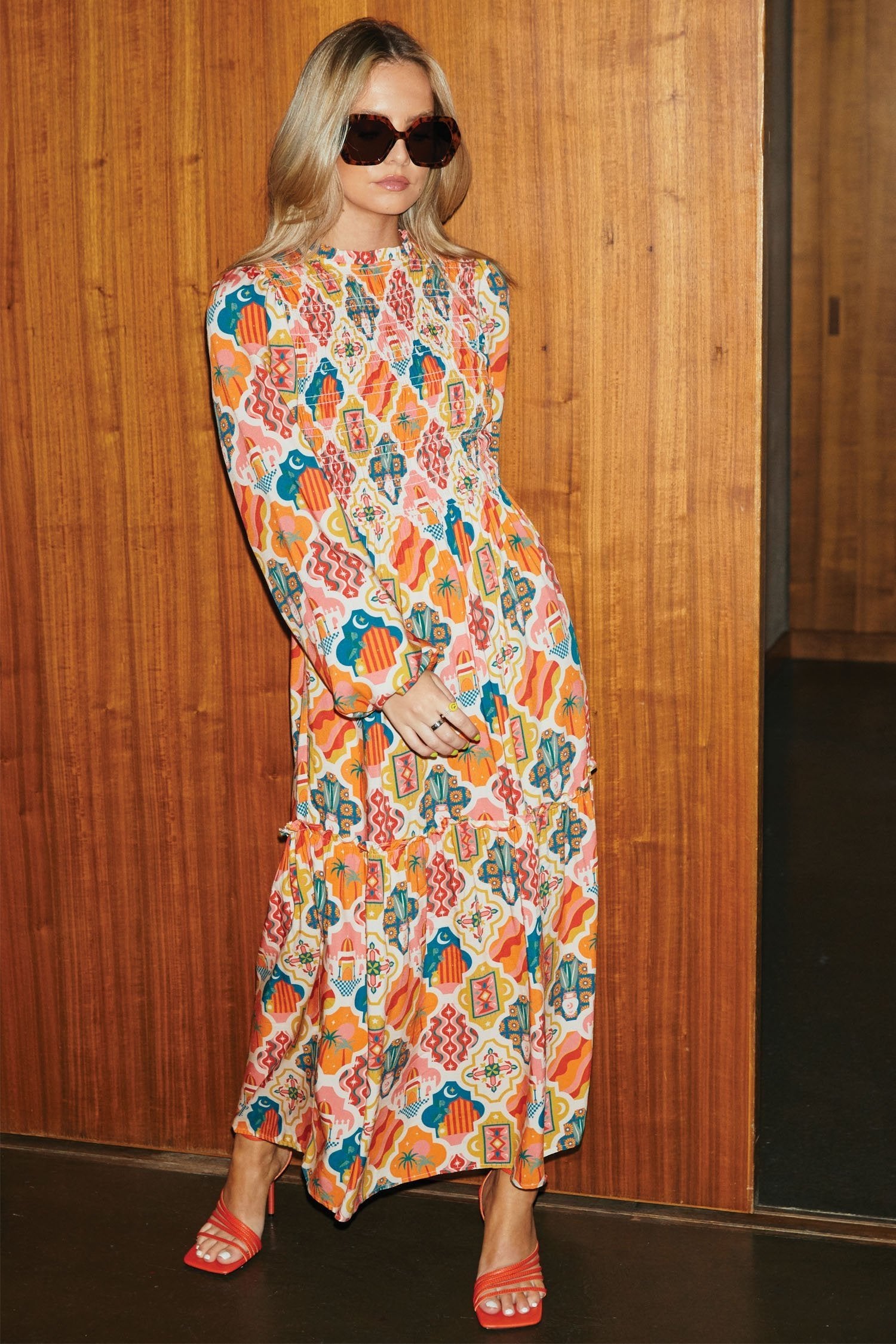 Amina Midi Dress - nfd-demo-dev