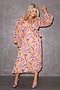 Autumnal Swirl Midi Dress - Curve