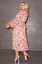 Autumnal Swirl Midi Dress - Curve