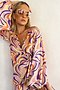 Swirl Oversized Wrap Top