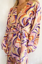 Swirl Oversized Wrap Top