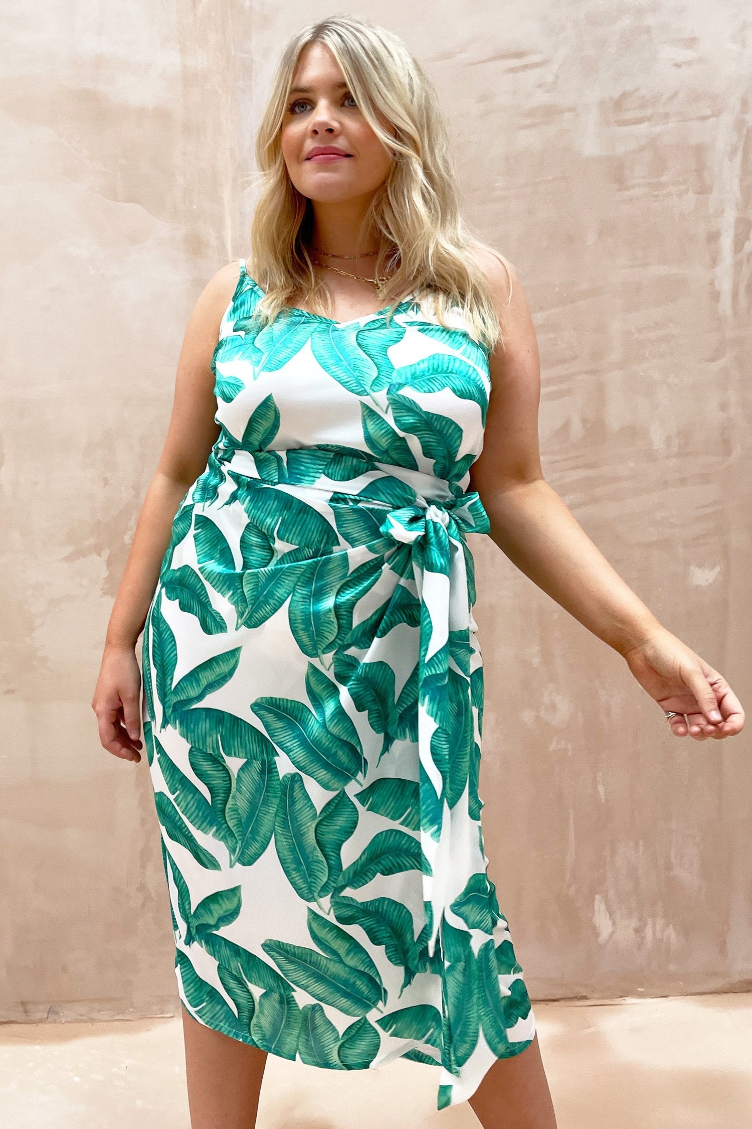 Banana Leaf Jaspre Skirt - Curve - nfd-demo-dev