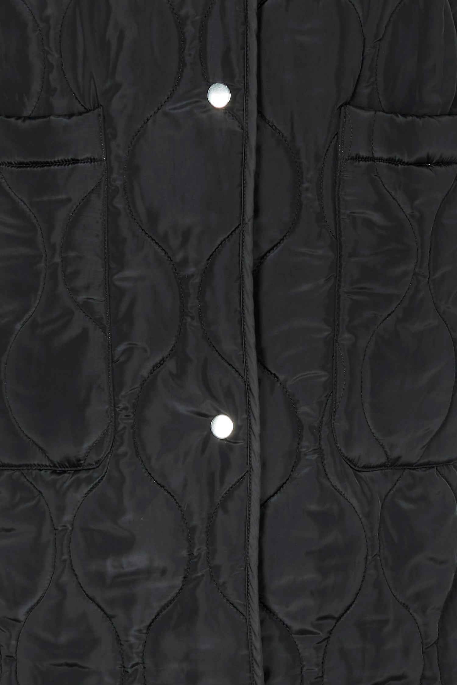 Black And Leopard Reversible Quilted Coat - nfd-demo-dev