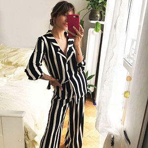 Black and White Stripe Shirt - nfd-demo-dev