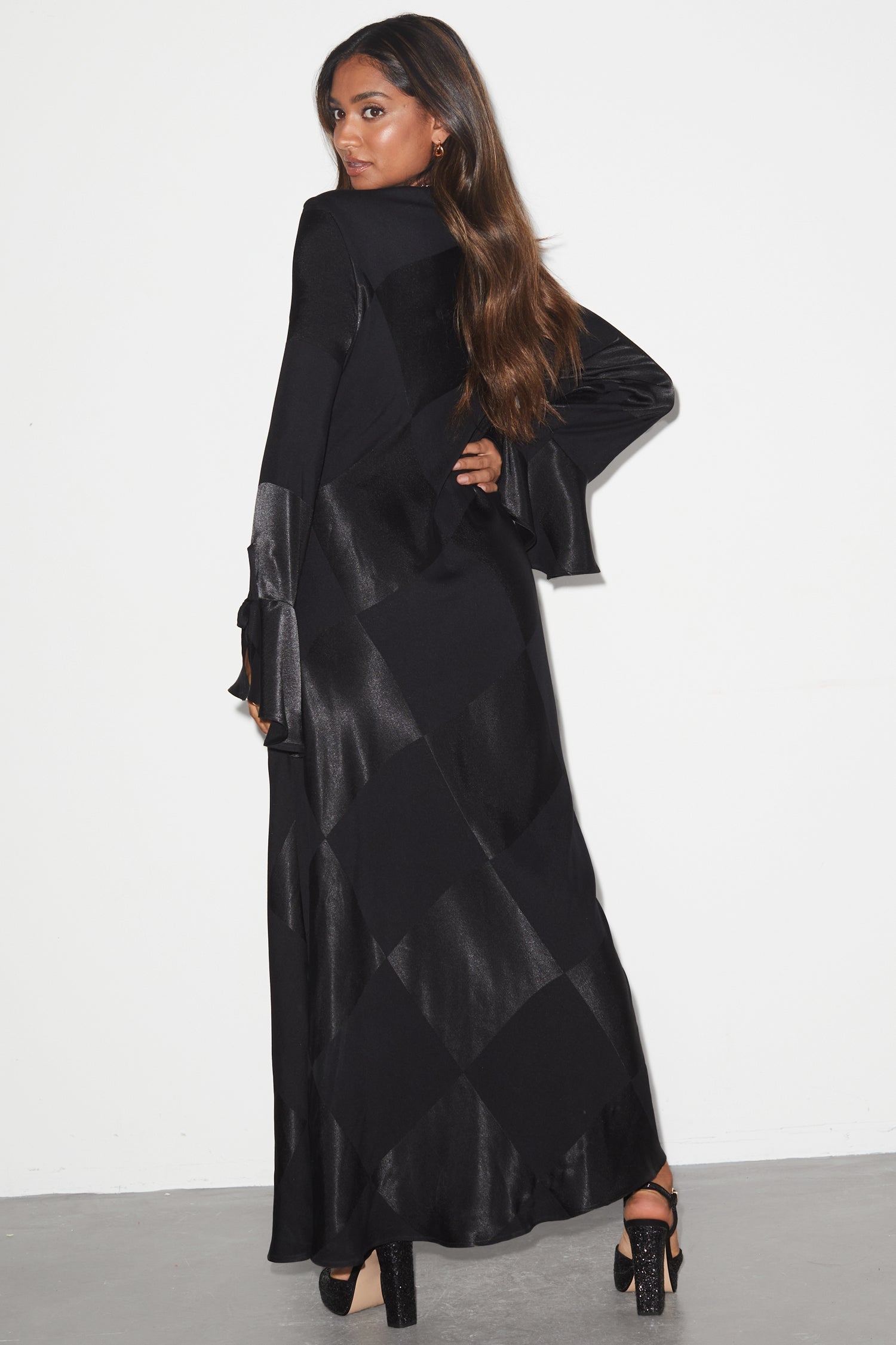 Black Check Andie Dress - nfd-demo-dev