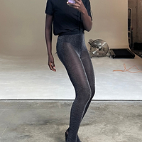 Thumbnail for Black Glitter Chunky Platform Heel - nfd-demo-dev