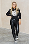 Black Honey Leopard Print Hoodie