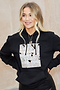 Black Honey Leopard Print Hoodie