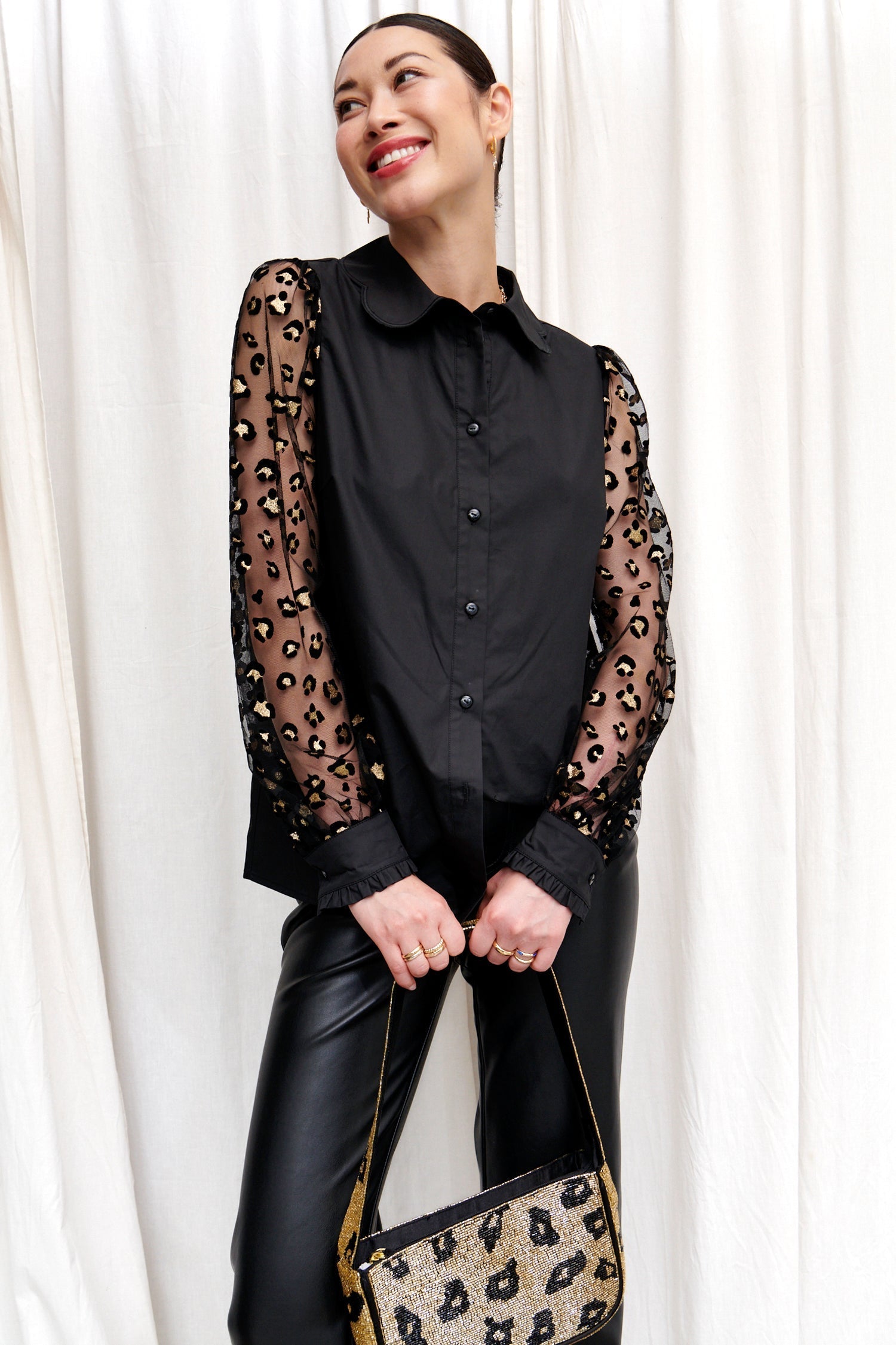 Black Lana Blouse - nfd-demo-dev
