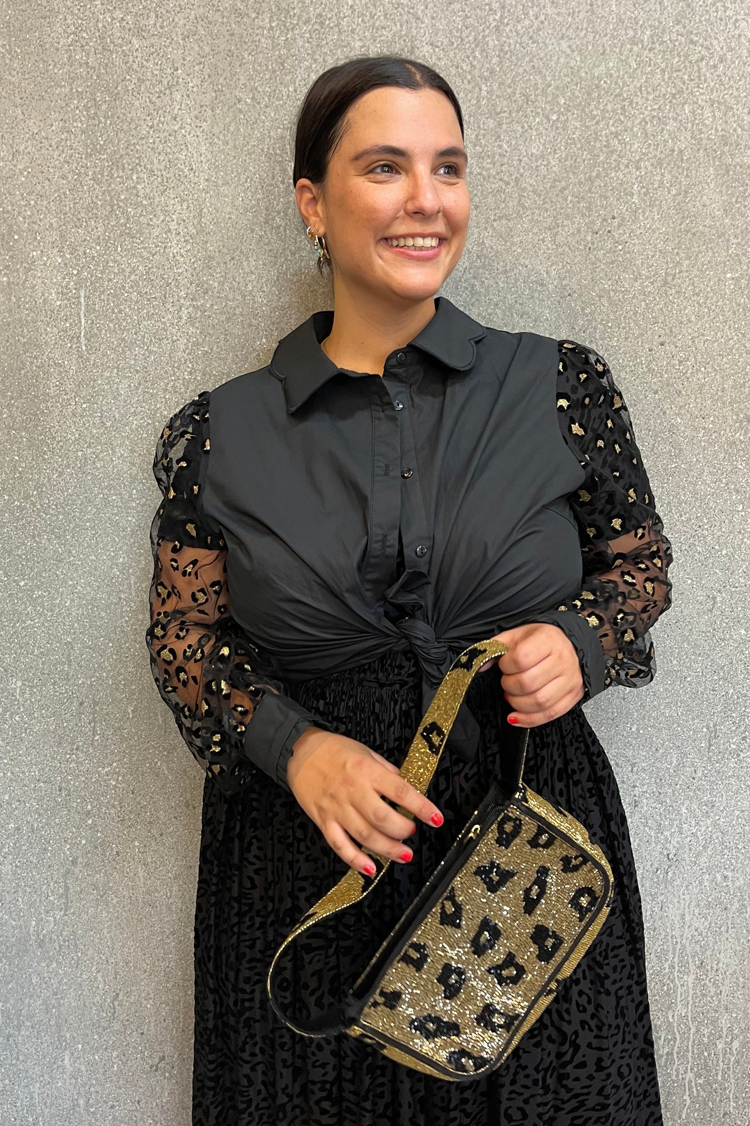 Black Lana Blouse - nfd-demo-dev