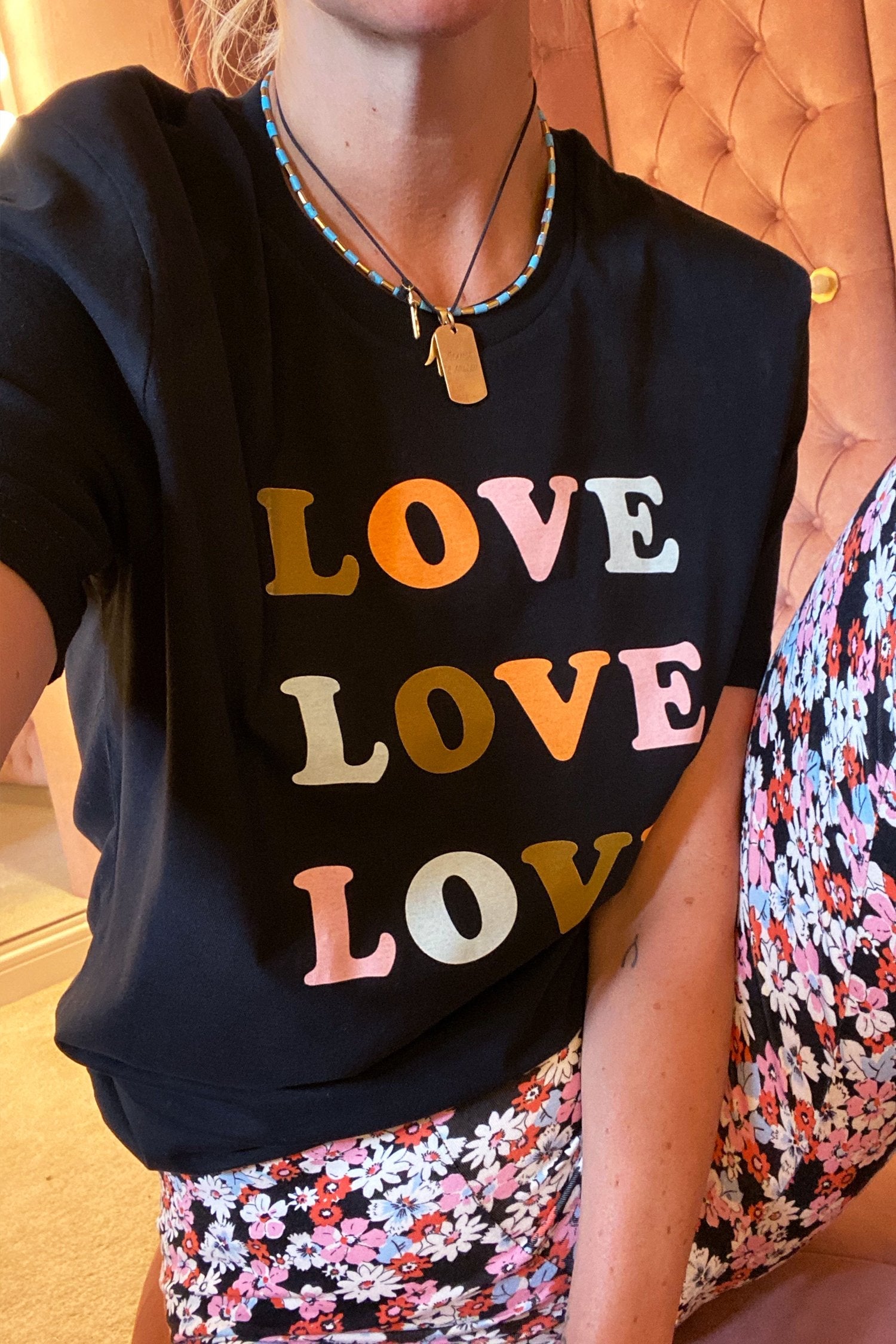 Black Love, Love, Love T-shirt - nfd-demo-dev