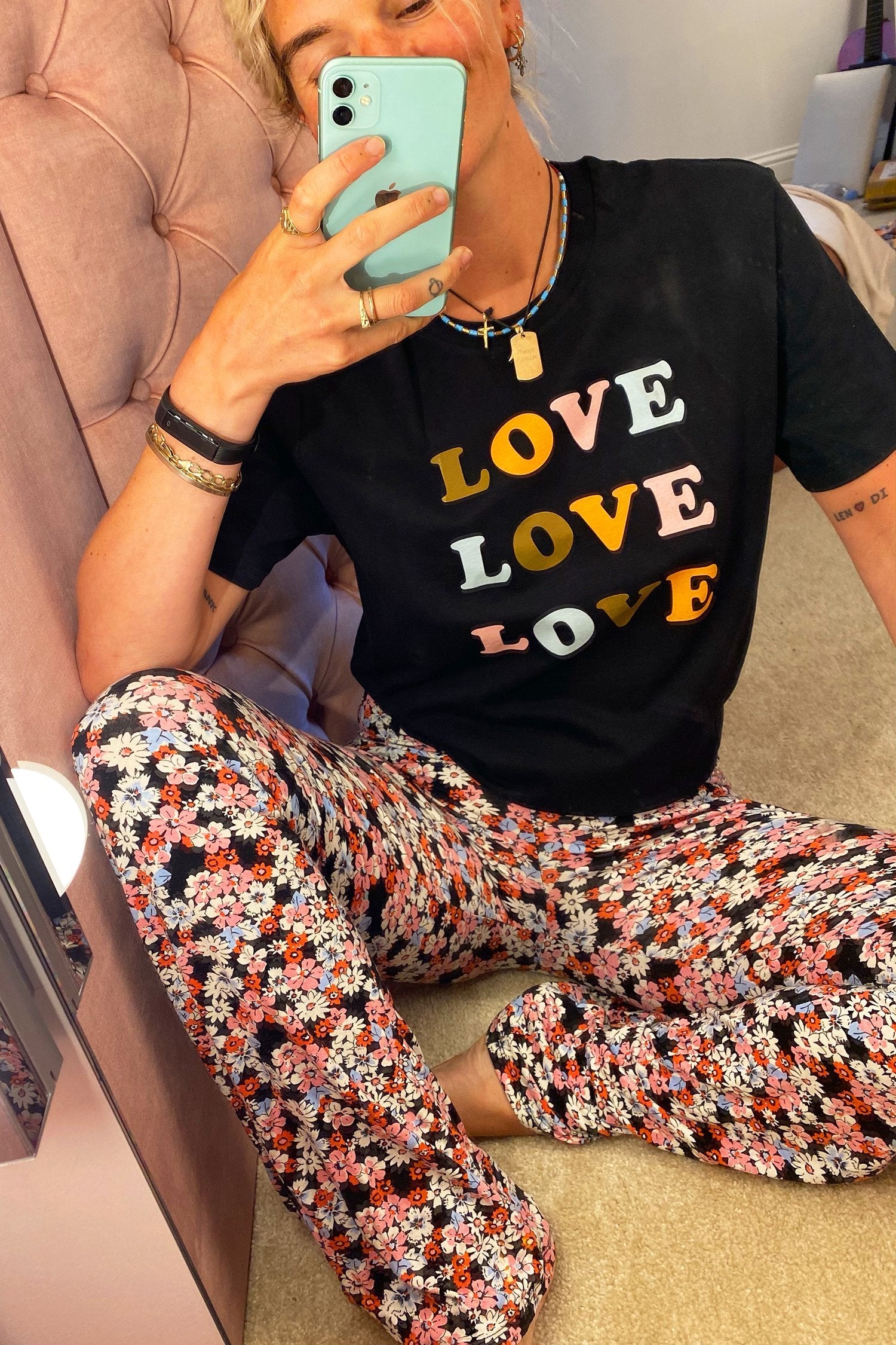Black Love, Love, Love T-shirt - nfd-demo-dev
