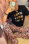 Black Love, Love, Love T-shirt